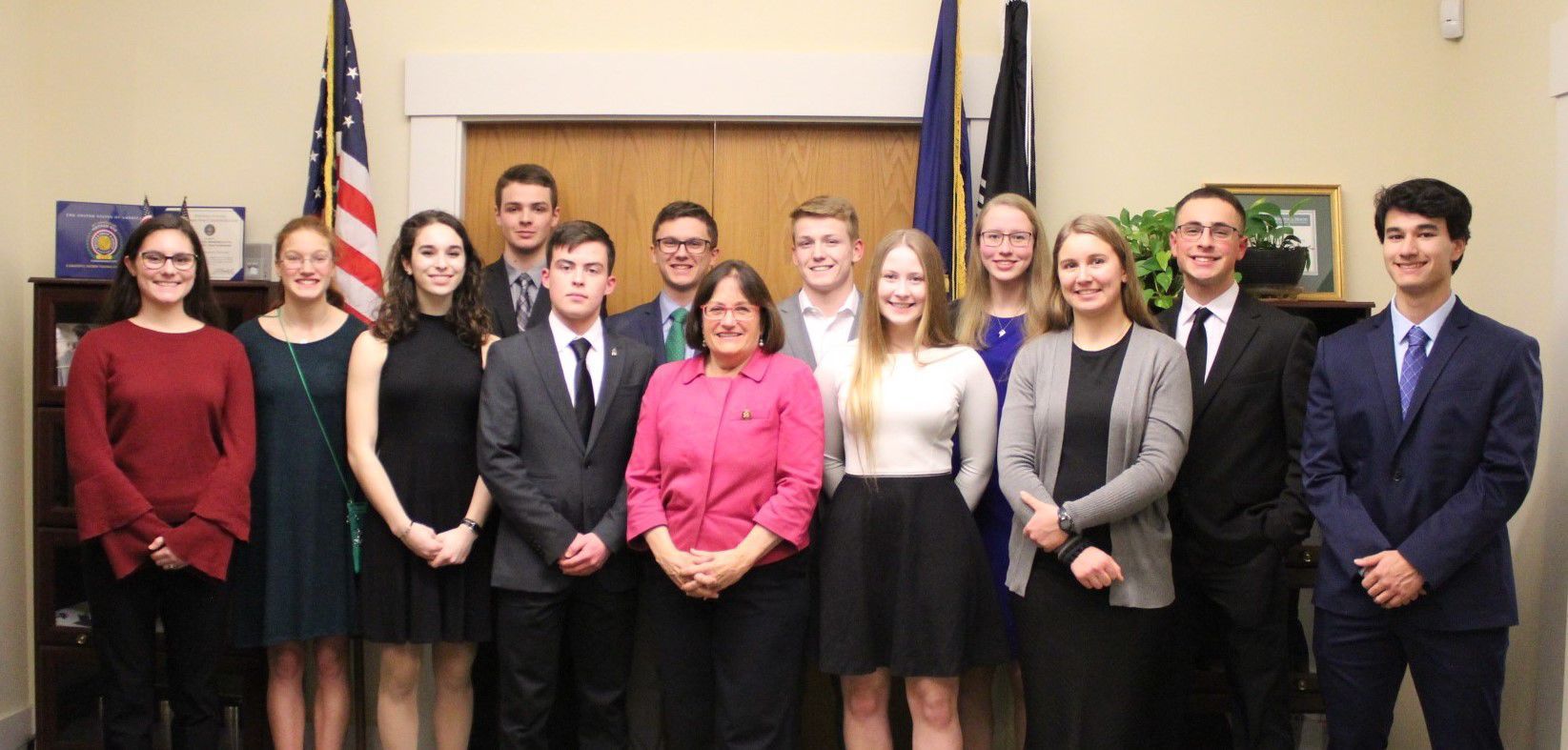 Kuster with nominees for U.S. military academies